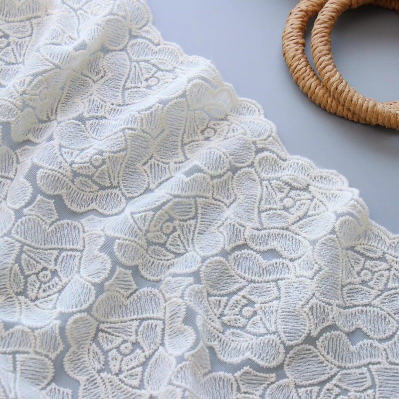 Sewing Thread In Textile - Nici bawełniane haftowane miękki tiul koronkowy