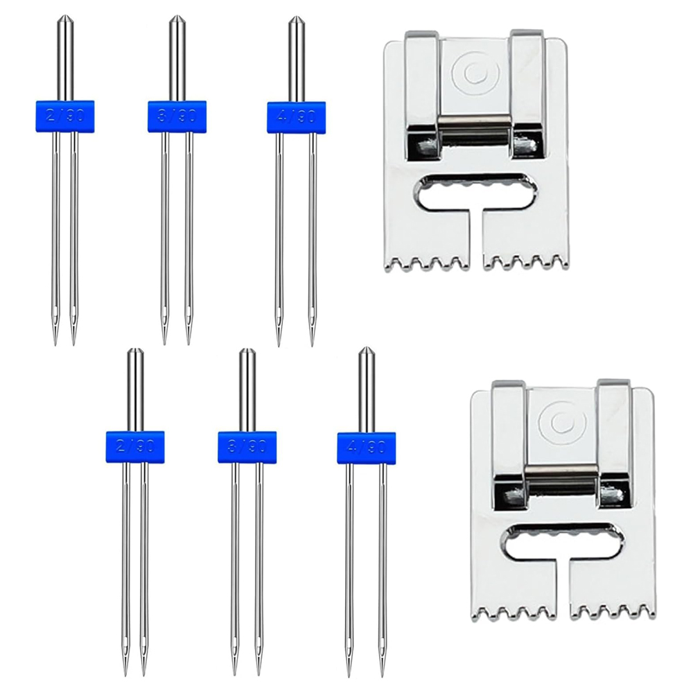Twin Needle Stretch - 6 SZTUK Podwójna igła z 9