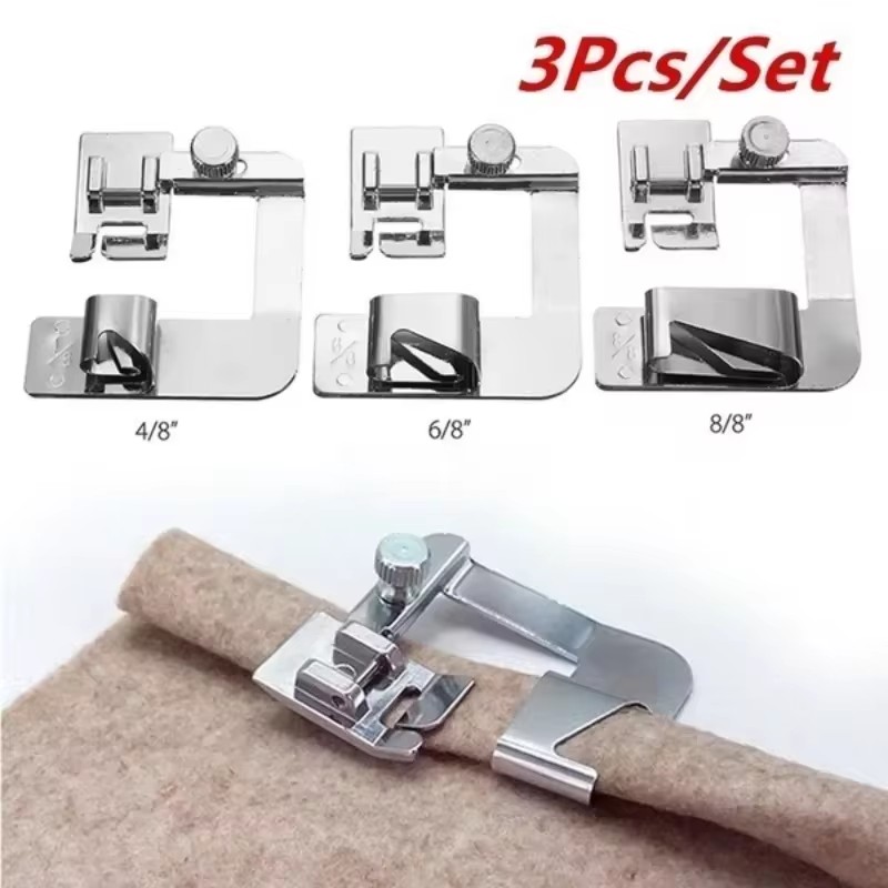 Twin Needle Stretch - Zestaw do obszywania 1/3 szt. Szeroka