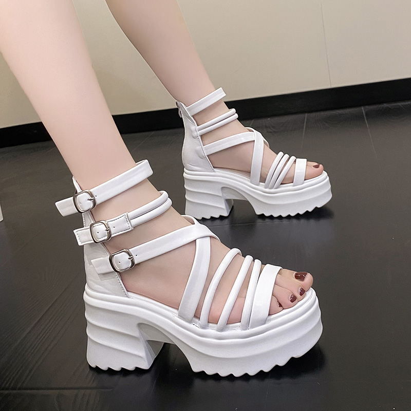 Sewing New - Gorące letnie klapki 9CM buty na