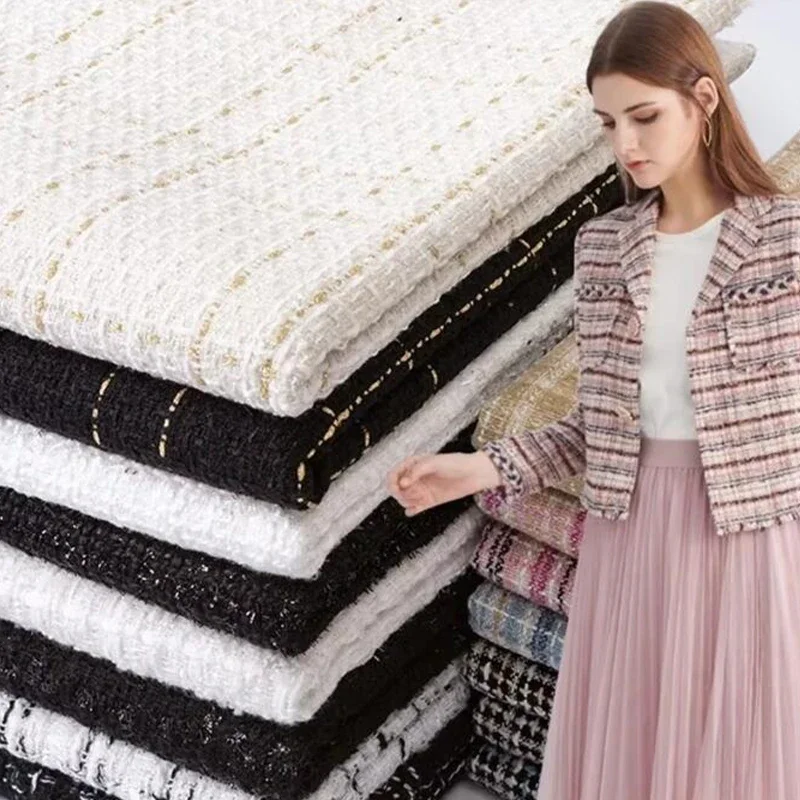 50cm Złoty Jedwab Mały Zapach  – Sewing Tweed recenzja i cena