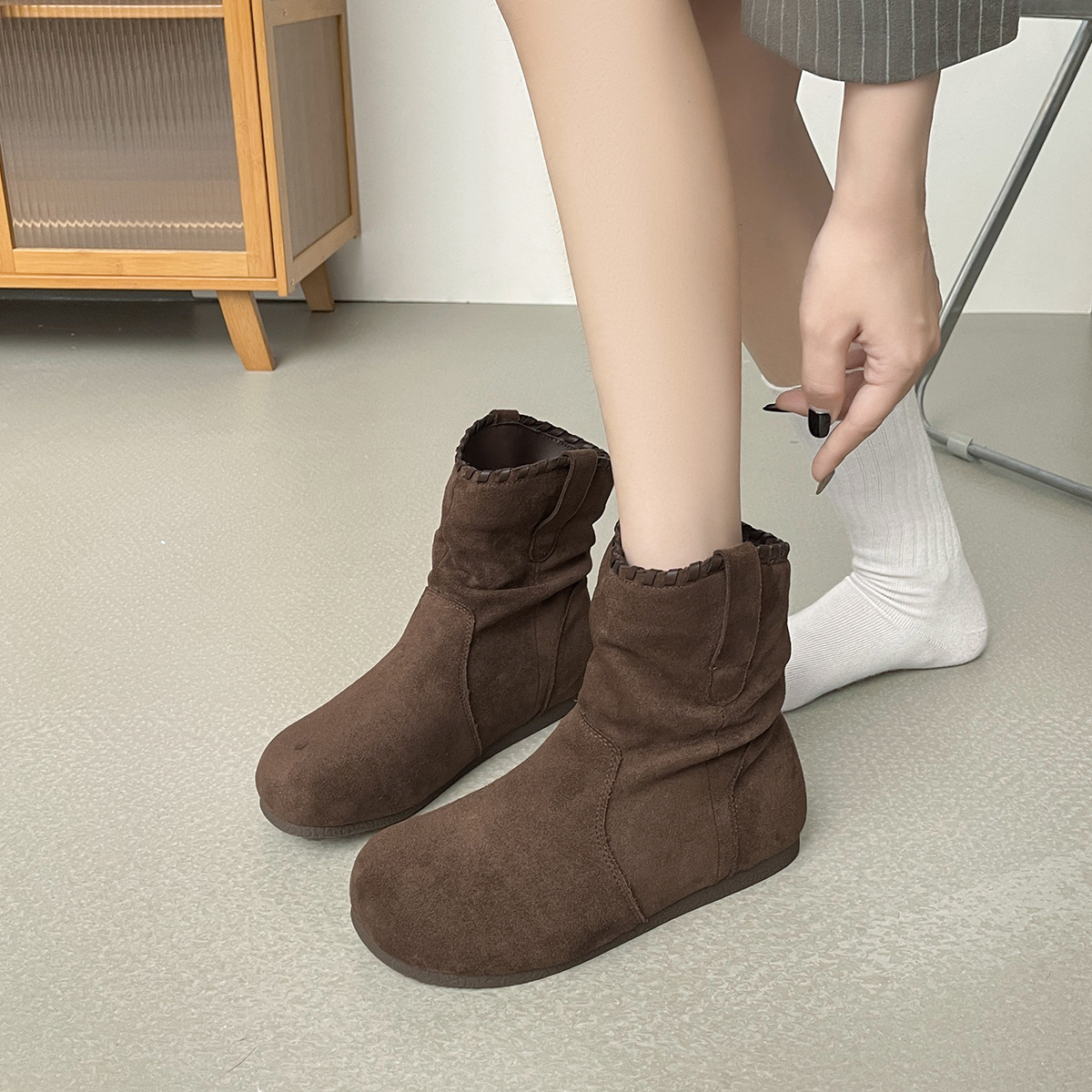 Botki damskie w stylu retro, n – Sewing Nylon recenzja i cena
