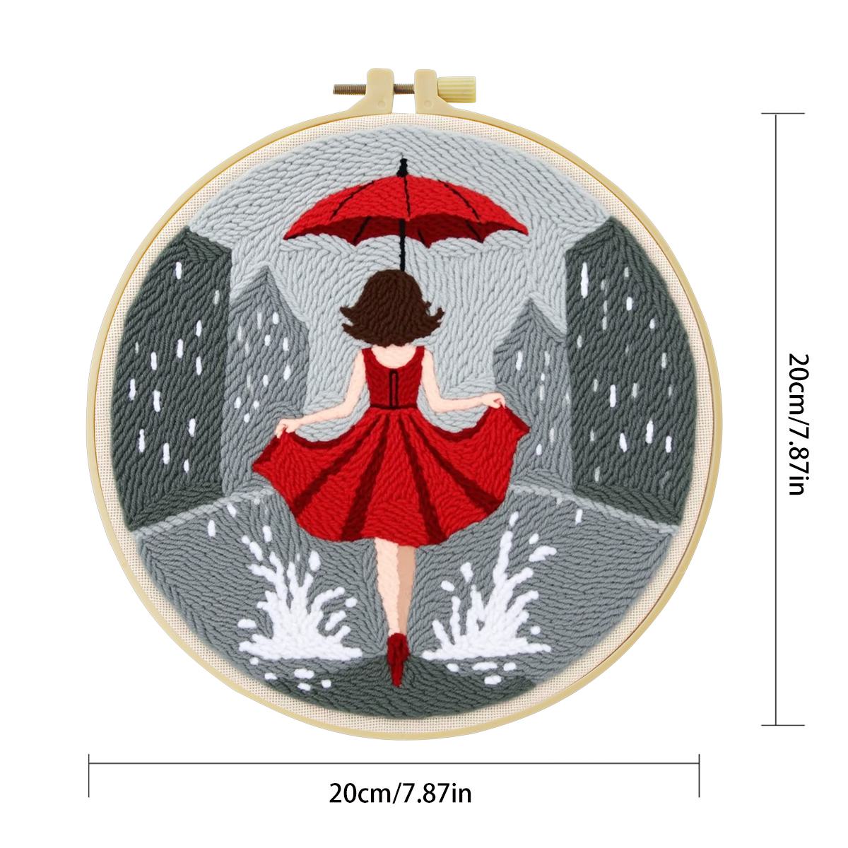 Zestaw do haftowania punch nee – Sewing Textile Art recenzja i cena