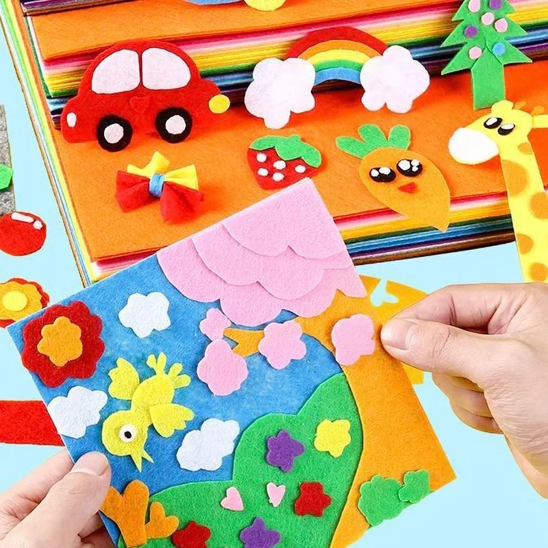 Arkusze filcowe różne kolory w – Is Sewing A Textile Craft recenzja i cena