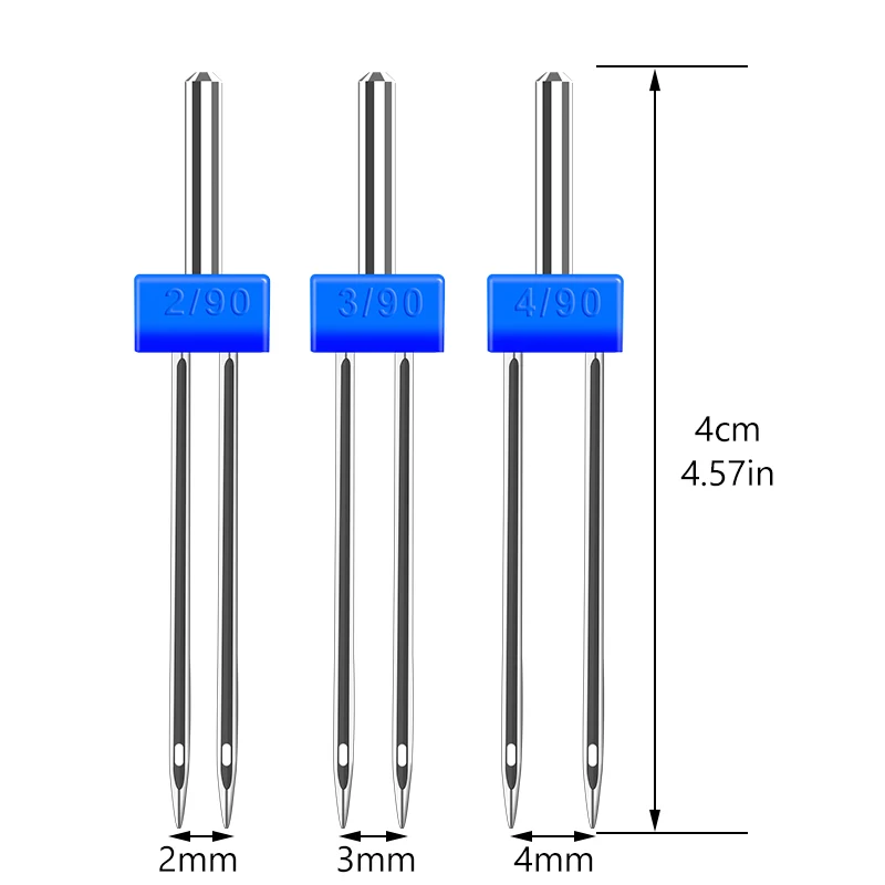 Podwójne igły do ​​maszyny do  – Twin Needle Stretch recenzja i cena