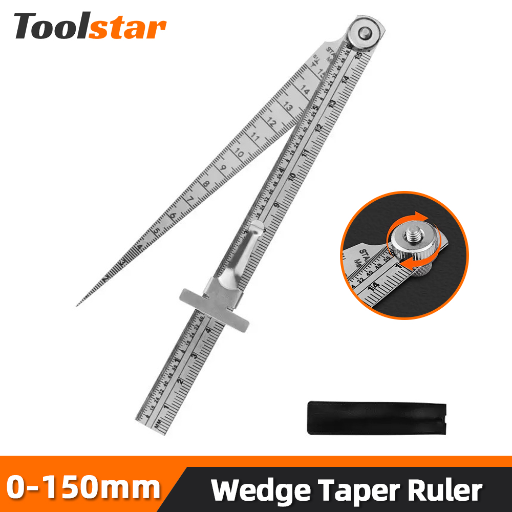 Klinowe miary stożkowe Toolsta – Seam Gauge Metal recenzja i cena