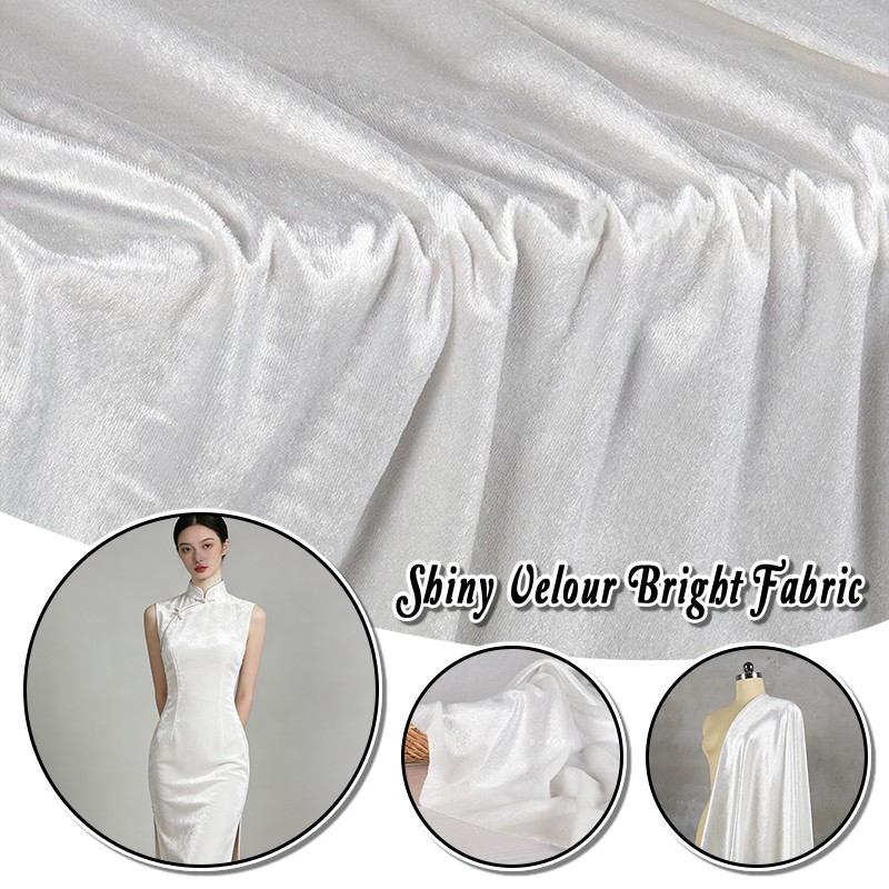 Materiał welurowy, błyszczący, – Sewing Thread In Textile recenzja i cena