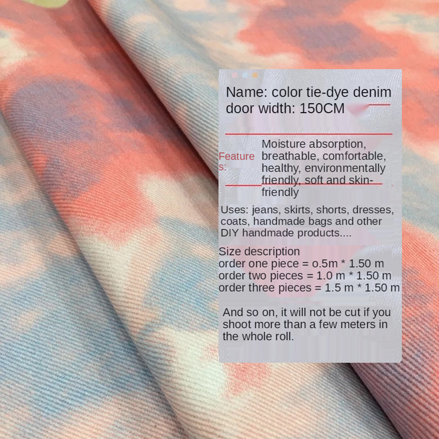 Kolor Tie Dye sprane dżinsy tk – Sewing Tie Dye recenzja i cena