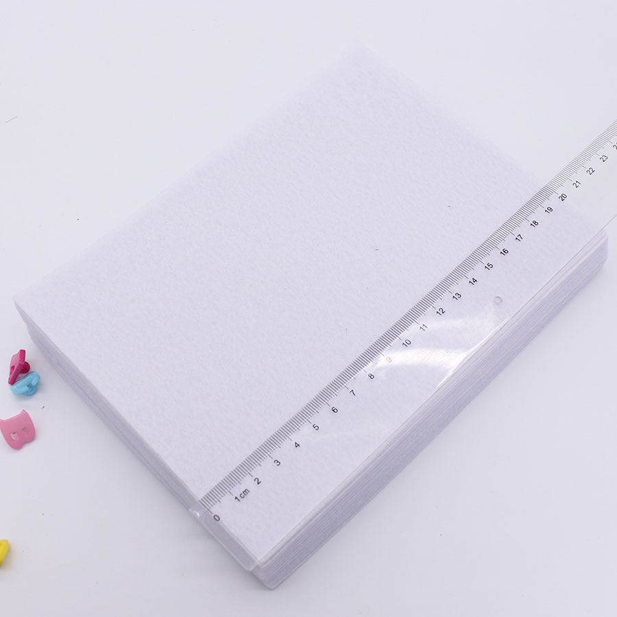 Biały filc o grubości 1 mm do  – Is Sewing A Textile Craft recenzja i cena