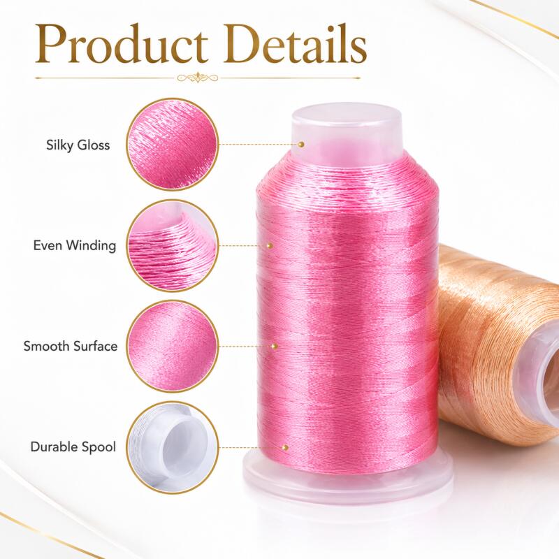 Pionowa nić do frędzli 150D/2  – Sewing Thread In Textile recenzja i cena