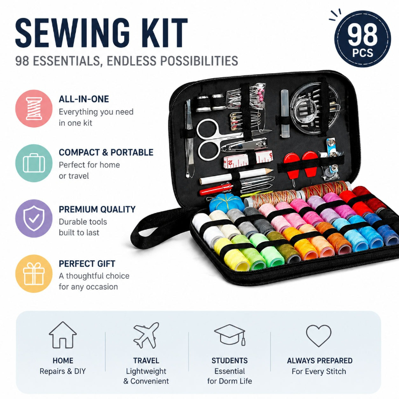 Zestaw narzędzi do szycia 68/9 – Sewing Art recenzja i cena