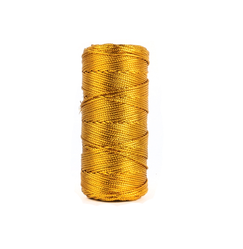 Złoty i srebrny sznurek makram – Sewing Thread In Textile recenzja i cena